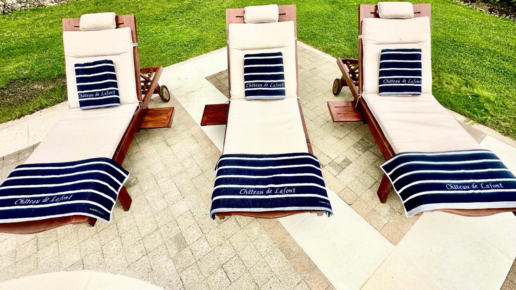 Chateau De Lafont Suites Saint-Vivien  エクステリア 写真