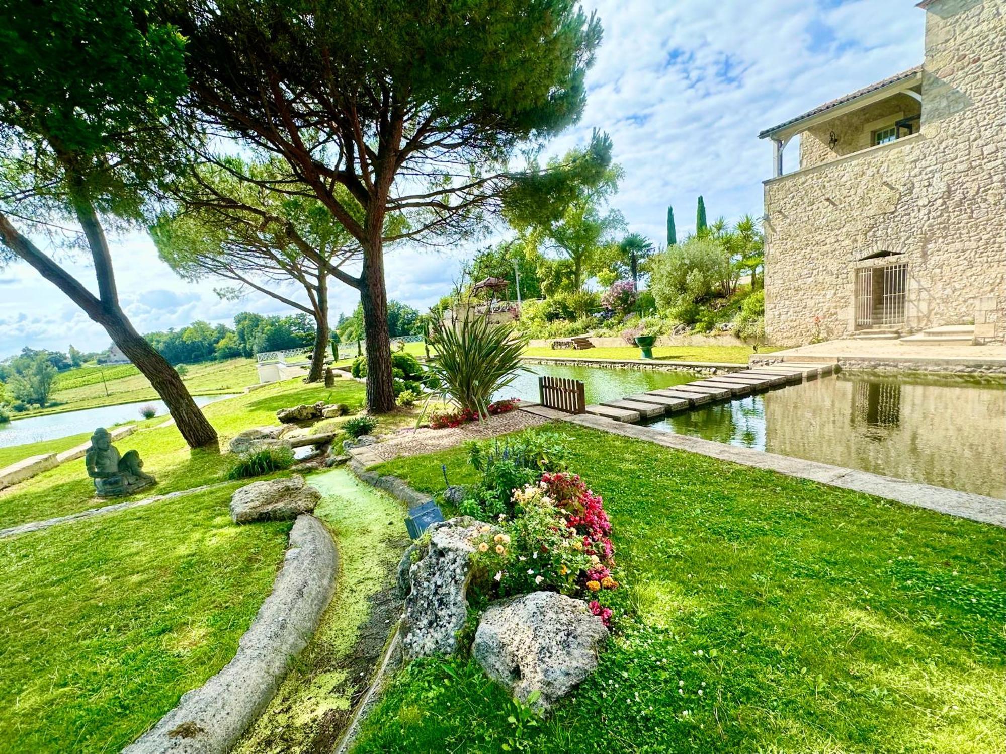 Chateau De Lafont Suites Saint-Vivien  エクステリア 写真